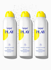 PLAY Antioxidant Body Mist SPF 50 with Vitamin C - Sunny Citrus 3 pack